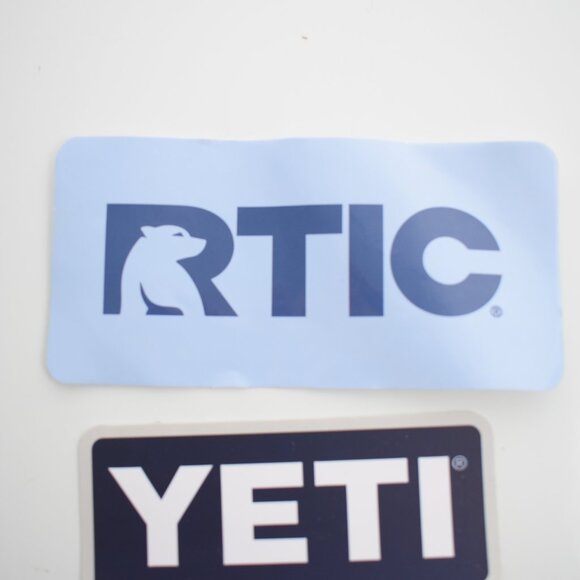 Yeti & Rtic Stickers - 3 Yeti and 1 Rtic - Picture 3 of 4